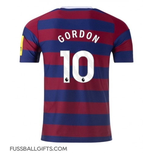 Newcastle United Anthony Gordon #10 Fußballbekleidung Auswärtstrikot 2024-25 Kurzarm